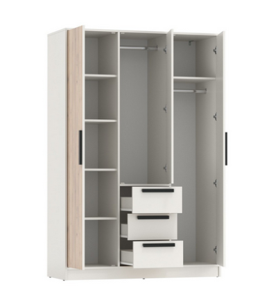 Шкаф 3-х дверный 83.08 Вегас, Белый 