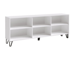 Тумба ТВ Ливерпуль, вотан/графит софт